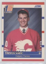 1990-91 Score First Round Draft Choice Trevor Kidd #438 1u6
