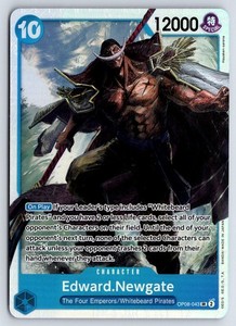 Edward Newgate OP08-043 Super Rare Two Legends