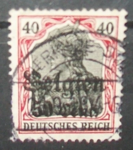 N°1979H STAMP DEUTSCHES REICH LANDESPOST IN BELGIEN CANCELED  Aus
