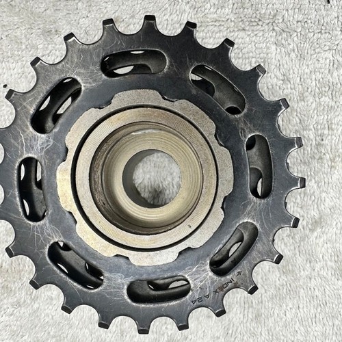 Suntour AP Freewheel | 7 Speed 13-24T | 4 Prong MTB Road | Black - Picture 3 of 4