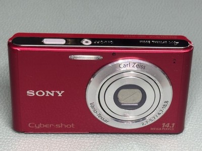 Sony Cyber-shot DSC-W330 14.1MP 4x Optical Zoom Digital Kamera Red