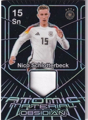Panini 2024-25 Obsidian FIFA Soccer No. AM-SN Nico Schlotterbeck Patch 78/199
