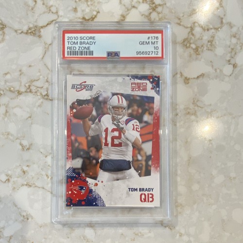Tom Brady [Red Zone] #176 2010 Panini Score card