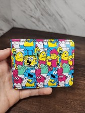   LOOK   SpongeBob Buckle Down Wallet Bifold   NICE  