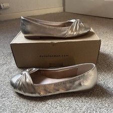 Scarpe basse Dune Ballerina 516 HANSON donna pelle morbida taglia UK 5 nuove 