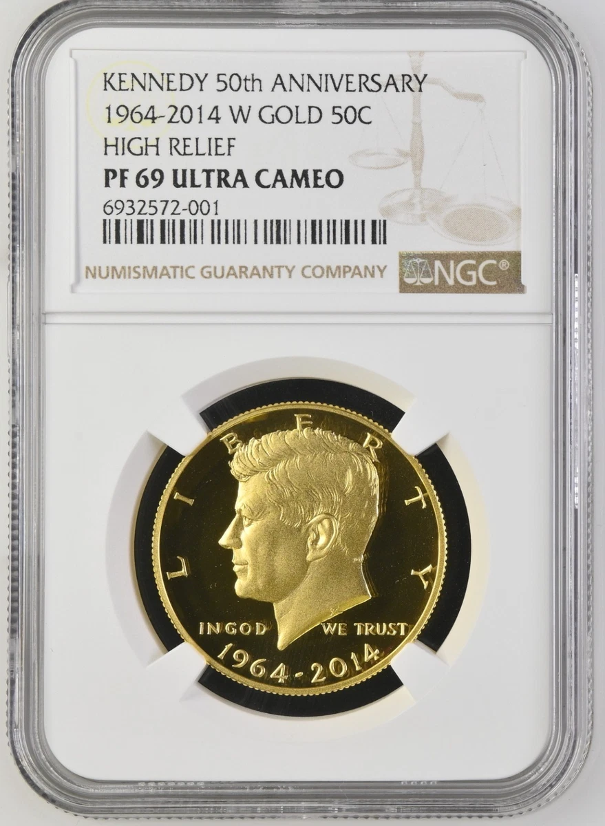 Gold NGC 2014 Kennedy US Half Dollars (1964-Now) for sale | eBay
