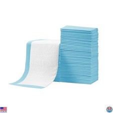 Ultimate Baby Disposable Changing Pads - 100 Pack Waterproof Leak-Proof 13"x18