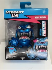 Mr. Beast Lab Panther Vinyl Figure Rare Metallic Moose Figure Toy