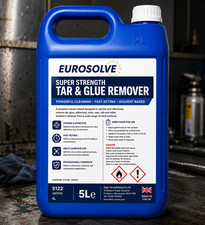 Super Strength Tar and Glue Remover - 5L Bitumen Glue - Professional - Solvent