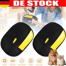2x Haustier Haarentfernung Handschuhe statische Hund Dematting Werkzeug Katzen