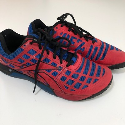 Reebok  Crossfit Nano Men Shoes Size 7.5 Red blue Running