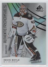 2019 Upper Deck SP Game Used Authentic Rookies Rainbow /292 Kevin Boyle #124 z6b