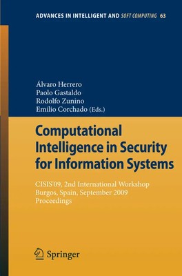 Computational Intelligence in Security for Information Systems Gastaldo (u. a.)