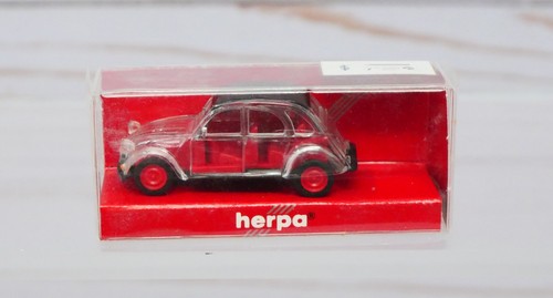 Herpa 020817, Citroen 2CV Charleston, carrocería transparente, escala 1/87 HO | Condition: New