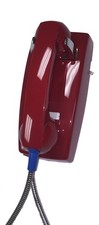 Cortelco 255447AHCNDL Wall Phone w/Metal Cradle 2554-AHCNDL-RD UPC 0480440033...