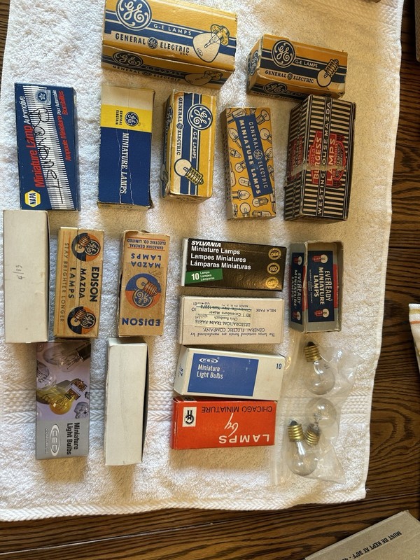 Vintage Light Bulbs General Electric Mazda Everready Unusual