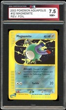 2003 Pokemon Aquapolis #52 Magnemite Reverse holo KSA 7.5 NM+ on eBay