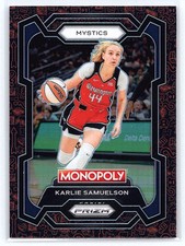 2024 Panini Prizm Monopoly WNBA #33 Karlie Samuelson Red Classic Icons