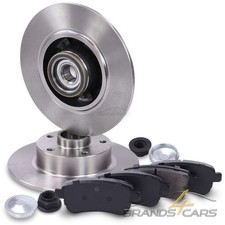 ATEC BREMSSCHEIBEN VOLL Ø260+BREMSBELÄGE HINTEN FÜR RENAULT SCENIC MEGANE AB 09