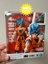 NEW Bandai S.H.Figuarts SHF Dragon Ball Super Saiyan God Son Goku Action Figure