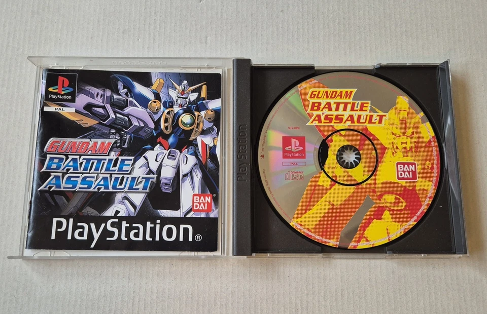 Gundam Battle Assault. PS1 GAME. Complete. (Sony PlayStation One, PAL) - Image 4 of 4
