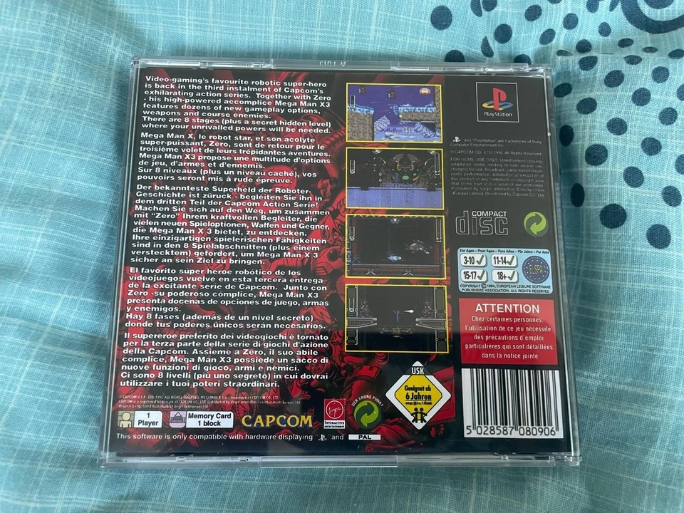 Mega Man X3 PlayStation 1 PS1 - Bild 2 von 4