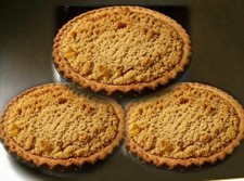 3‑Pack 9” Fresh Baked Apple Crumb Pie – Homemade Style with Butter Crumb Topping