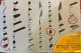 LEGO NINJAGO: Sky Shark (70601) incomplete No Minifigures/acc with Manual 