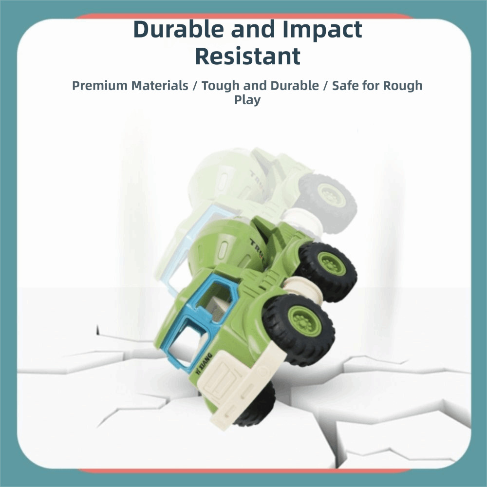 Camión volquete de conducción inercial juguete función multiusos excavadora juguete playa juego