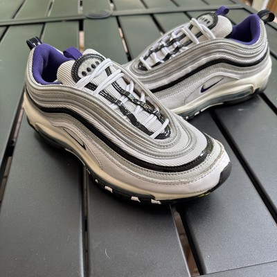 Nike Air Max 97 Kaomoji White Black Purple Men Size 8.5 | eBay