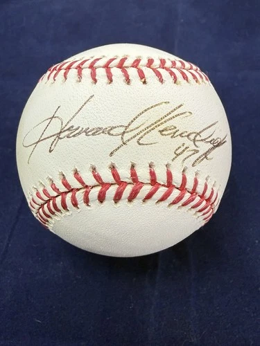 Autographed HOWIE KENDRICK Official Major League Baseball Angels COA