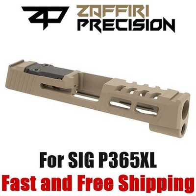 Zaffiri Precision ZPS.2 Slide w/RMSc Cut for Sig P365 XL - Flat