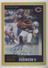 2020 Score Gold Zone Signatures 9/50 Allen Robinson II #204 Auto fm0