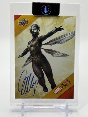 2019 Upper Deck Marvel Studios The Wasp Evangeline Lily On Card Auto *Rare*