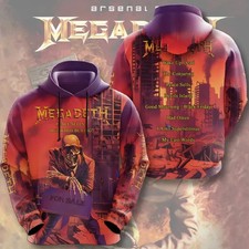 Megadeth Peace Sells But Whos Buying 3D Print Hoodie ZL2096