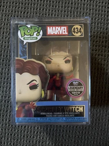 Funko Pop! Vinyl: Marvel - Scarlet Witch #434 1203pcs + Pop Stack LEGENDARY LE