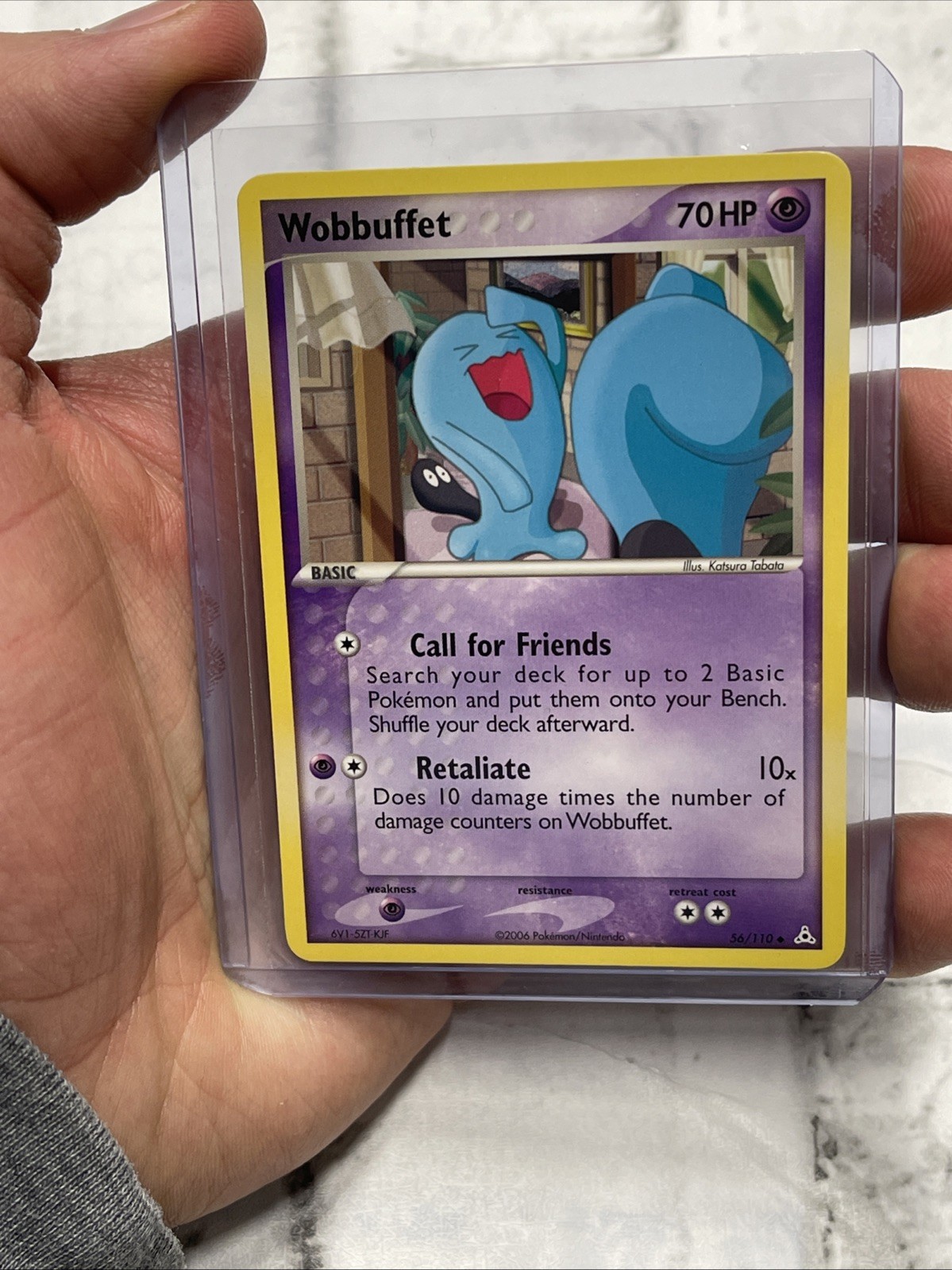 Wobbuffet 2006 EX: Holon Phantoms #056/110 Base Price Guide