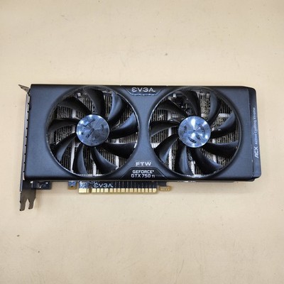 EVGA GeForce GTX 750 Ti FTW 2GB GDDR5 Graphic Card (02GP43757KR)