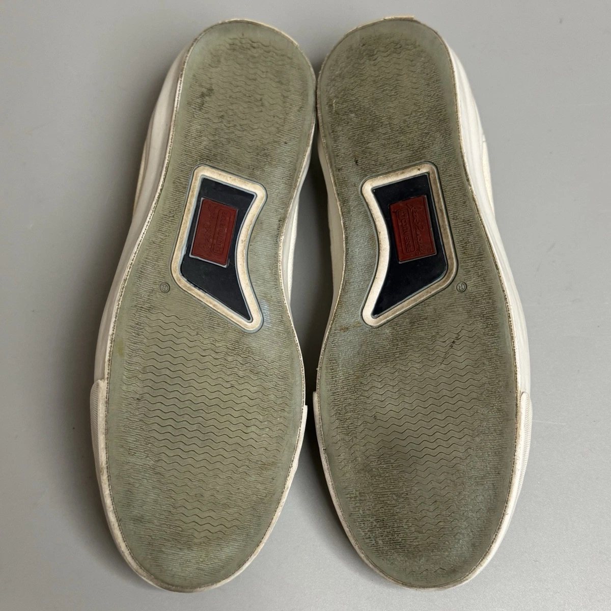 Vintage Converse Jack Purcell Schuhe Herren Größe 6 Damen 7,5 weiß niedrige Turnschuhe