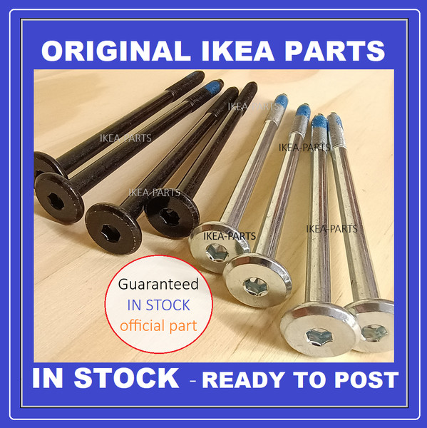 Ikea POANG 122606 100001 122604 Tornillos Tornillos Hexagonal Allen Llave Nuevo ORIGINAL Piezas x4
