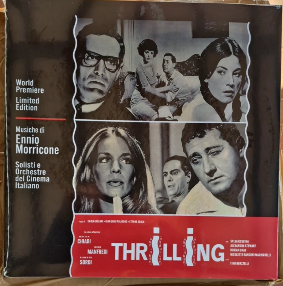 ENNIO MORRICONE - THRILLING - LP - LIMITED EDITION 500 NUMBERED COPIES 2025 - Bild 2 von 4