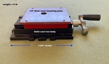 Dovetail Manual Sliding Table, Low Profile-Heavy Load, 3-3/4" Stroke