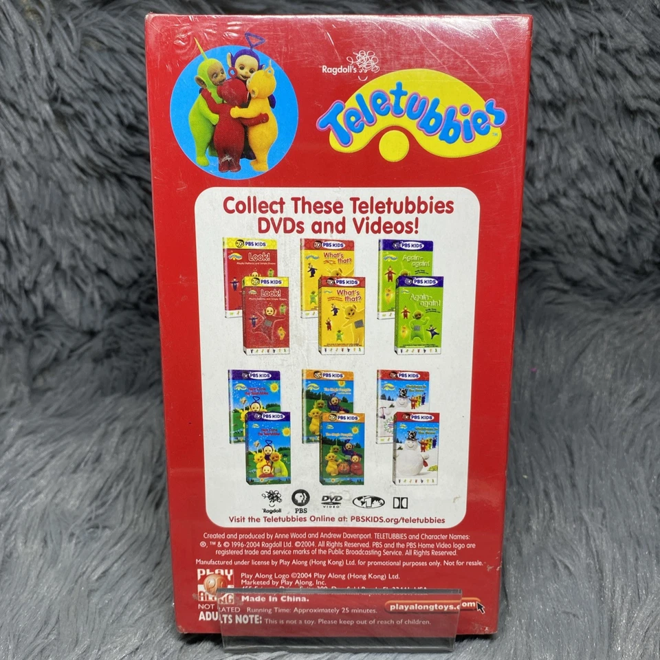 Teletubbies: It’s Time To Crawl VHS Tape 2004 Bonus Video Ragdoll’s Rare SEALED - Image 3 of 4