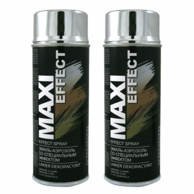 Chromspray 2 x 400ml Spray Chrome Effektspray Chromlack Chromefarbe MOTIP DUPLI