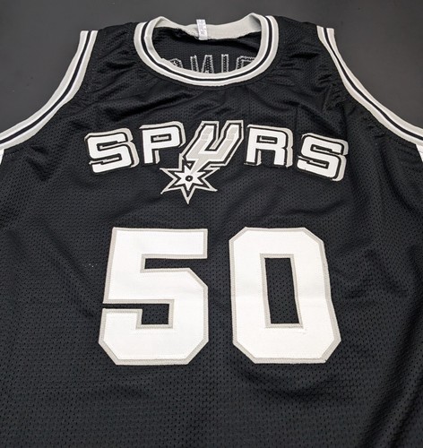 David Robinson San Antonio Spurs Autographed Signed Jersey XL COA - Picture 2 of 4