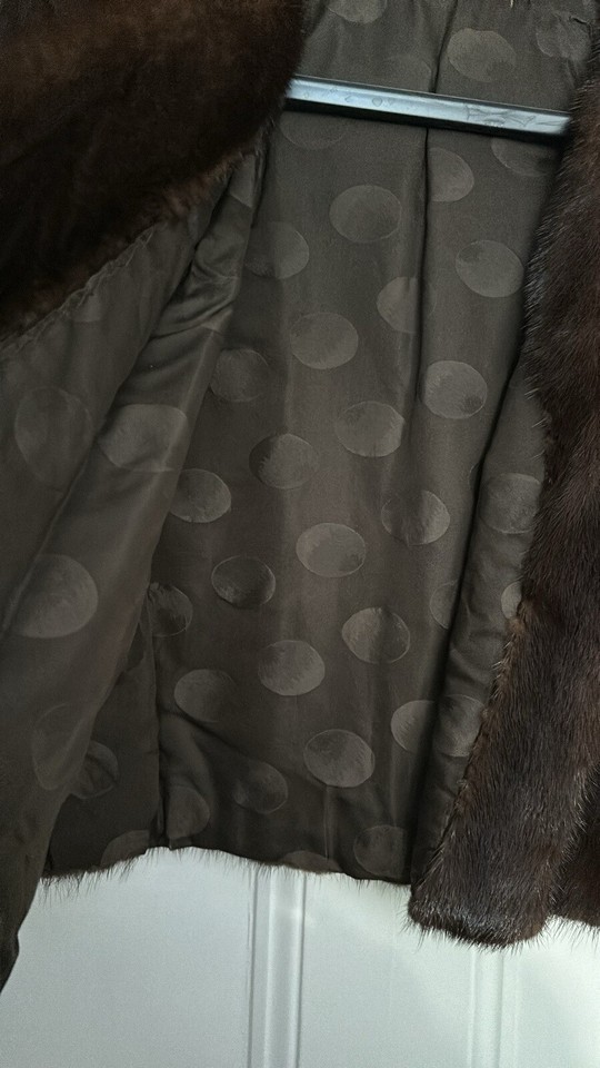 VINTAGE real mink fur jacket eBay