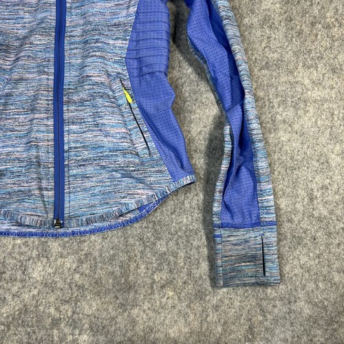 Ivivva By Lululemon Jacket Girls 8 Full Zip Athletic Multicolored Hoodie - Picture 3 of 7
