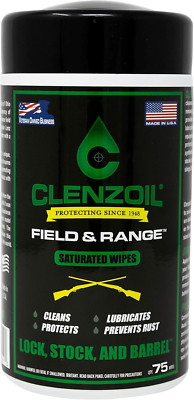 Field & Range Saturated Wipes - CLP Pre-Saturated Gun Cleaning Wipes - for Hunti