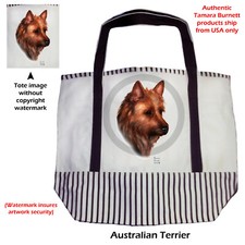 Canvas Tote - Australian Terrier