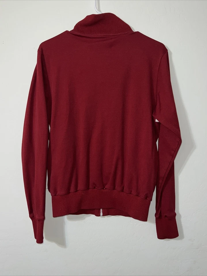 Chaqueta Character Hero Japón Cremallera Granate Blanco Talla Mediana Foto 4 de 4